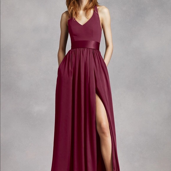 vera wang bridesmaid dress